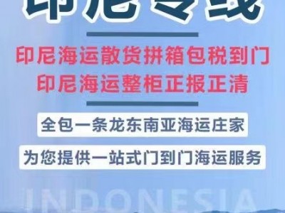 电子产品发印尼海运图2
