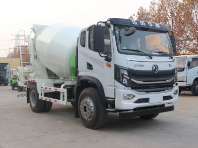 祥瑞国六东风混凝土搅拌车6方混凝土搅拌车图2