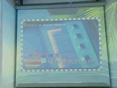 投影幕布 全息正投幕布 橱窗投影全息幕 全息投影图2