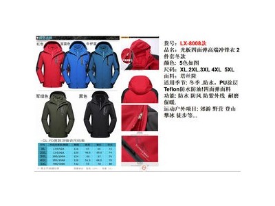 江阴市定做冬季工作服定做棉袄工装冲锋衣图2