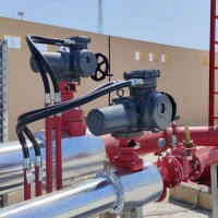 DZW型多回转电动阀门执行器BYZ-10ZP-24户外型