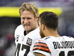 克利夫兰布朗队人员调整：释长开球手，签角卫引关注