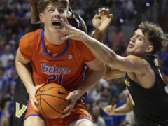 排名第三的佛罗里达希望让前锋亚历克斯·康登在缺席 3 场比赛后回到佐治亚州