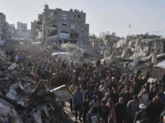 巴勒斯坦人在加沙罕见地公开表达异议，抗议哈马斯