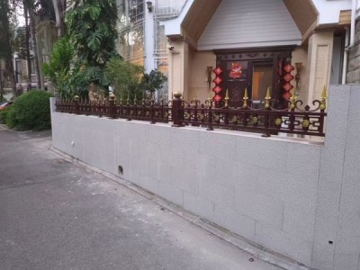成都铝艺大门栏杆围栏工厂图2