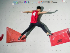 涪陵跨项运动员梅渝坪！斩获 2025 “一带一路” 国际攀岩赛事男子攀石赛冠军