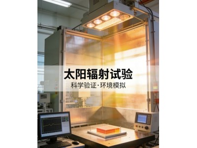 太阳辐射试验气候环境试验中的关键测试图3