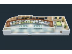 北京某银行信息化机房动环效果图设计制作