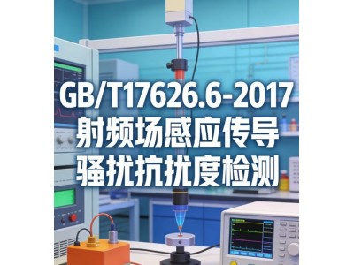 GB/T17626.6-2017射频场感应传导骚扰抗扰度检测图3