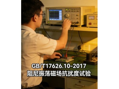GB/T17626.10-2017阻尼振荡磁场抗扰度试验图2