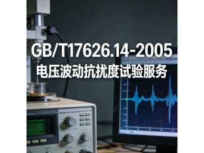 GB/T17626.14-2005电压波动抗扰度试验服务图2