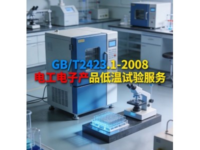GB/T2423.1-2008电工电子产品低温试验服务图2