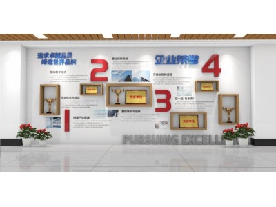 天津滨海新区背景墙形象墙制作塘沽区前台logo墙设计制作安装图2