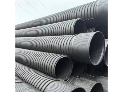 HDPE双壁波纹管大口径 SN4/SN8市政雨污排水管图2