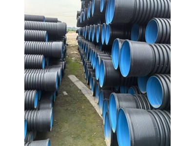 HDPE双壁波纹管大口径 SN4/SN8市政雨污排水管图3