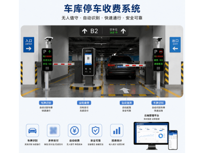 停车场停车收费系统 车牌识别无人值守 智能停车管理系统图3